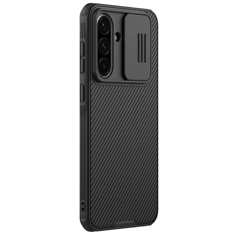 НИЛКИН Камшилд Про для Samsung Galaxy A36 5G Чехол, совместимый с MagSafe, ТПУ + ПК Чехол для телефона со слайдером камеры - Черный