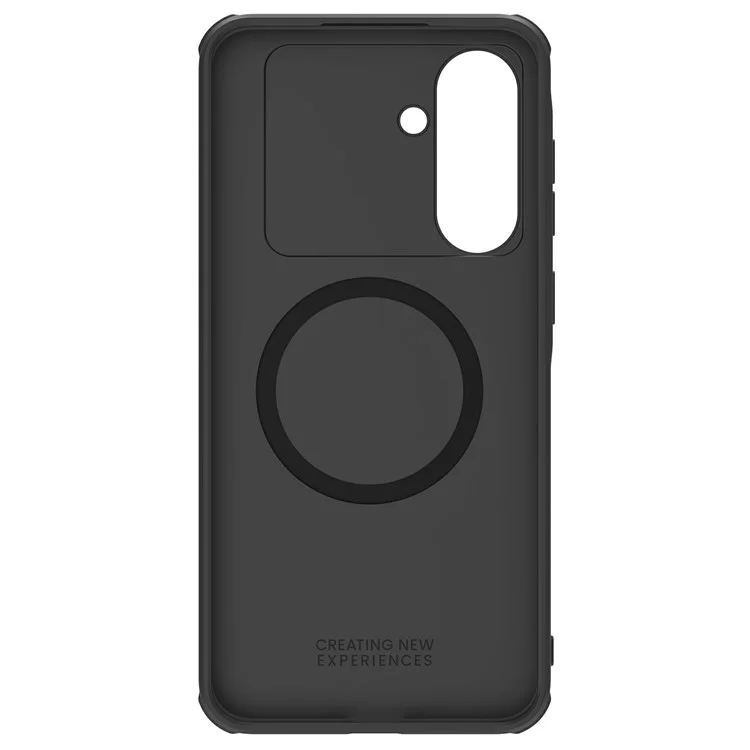 НИЛКИН Камшилд Про для Samsung Galaxy A36 5G Чехол, совместимый с MagSafe, ТПУ + ПК Чехол для телефона со слайдером камеры - Черный