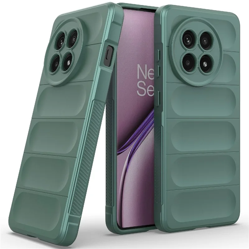 Phone Case For OnePlus 13R 5G  /  Ace 5 5G  /  Ace 5 Pro 5G Anti-Drop Soft TPU Rugged Back Cover - Green