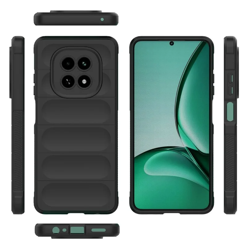 Coque de protection antichoc en TPU souple pour Realme V60 5G / V60s 5G - Noir