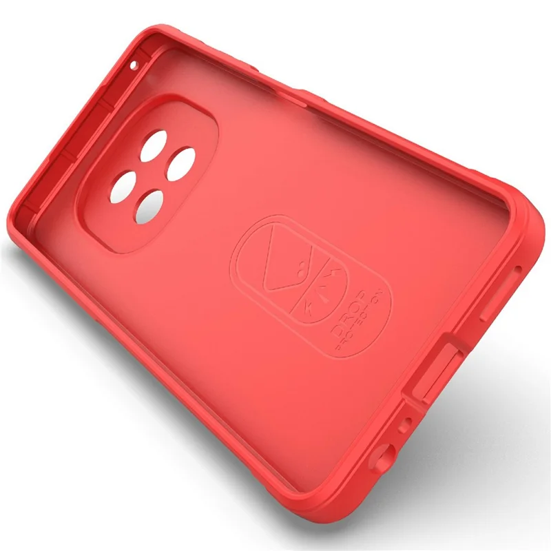 For Realme V60 5G / V60s 5G Case Anti-Drop Soft TPU Rugged Phone Back Cover - Red