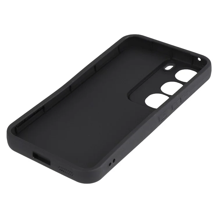 TPU Case for vivo Y300 5G / V40 Lite 5G / V40 SE 5G / Y200 5G Grooved Design Anti-Slip Phone Cover - Black