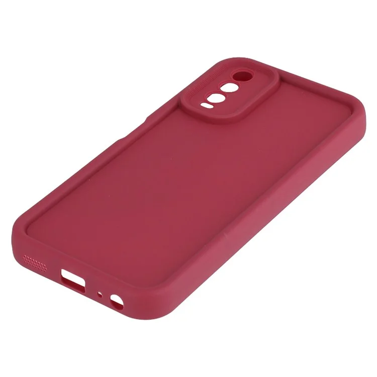 TPU-Hülle für vivo iQOO U1x / U3x / Y20 / Y20s / Y20A / Y20G / Y20i / Y20s [G] / Y20 2021 / Y20T / Y30 / Y30 Standard / Y30g 4G / Y11s / Y12s Handyhülle - Rot