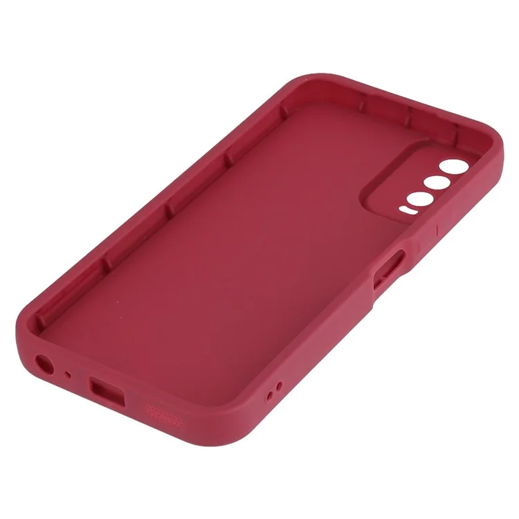 TPU-Hülle für vivo iQOO U1x / U3x / Y20 / Y20s / Y20A / Y20G / Y20i / Y20s [G] / Y20 2021 / Y20T / Y30 / Y30 Standard / Y30g 4G / Y11s / Y12s Handyhülle - Rot