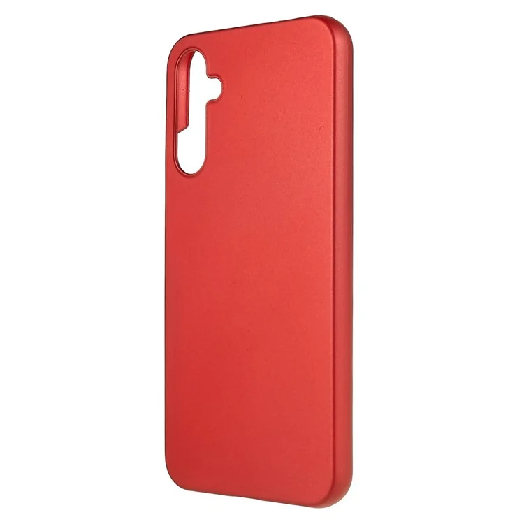 Capa para Samsung Galaxy A56 5G, rígida, de PC fosco, minimalista - Vermelha