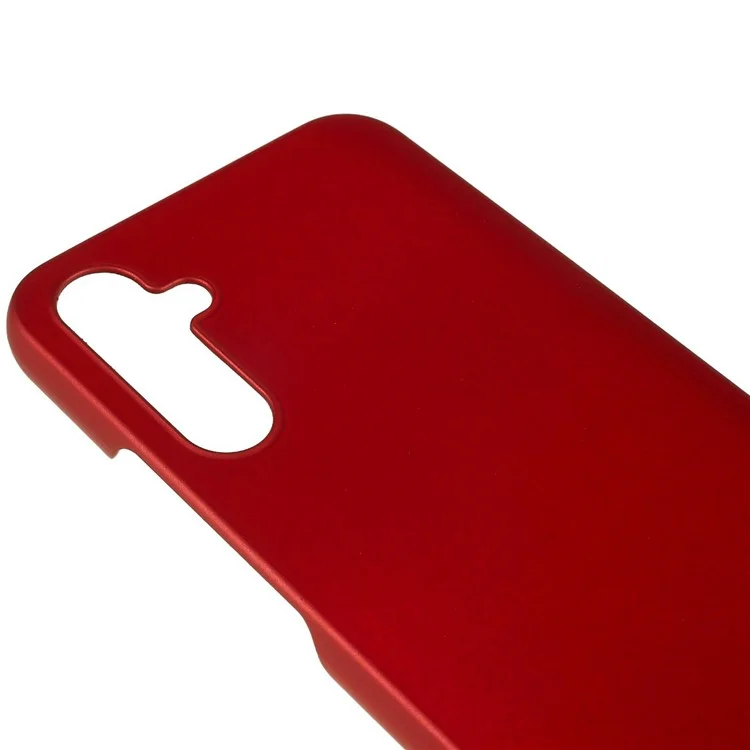 Capa para Samsung Galaxy A56 5G, rígida, de PC fosco, minimalista - Vermelha