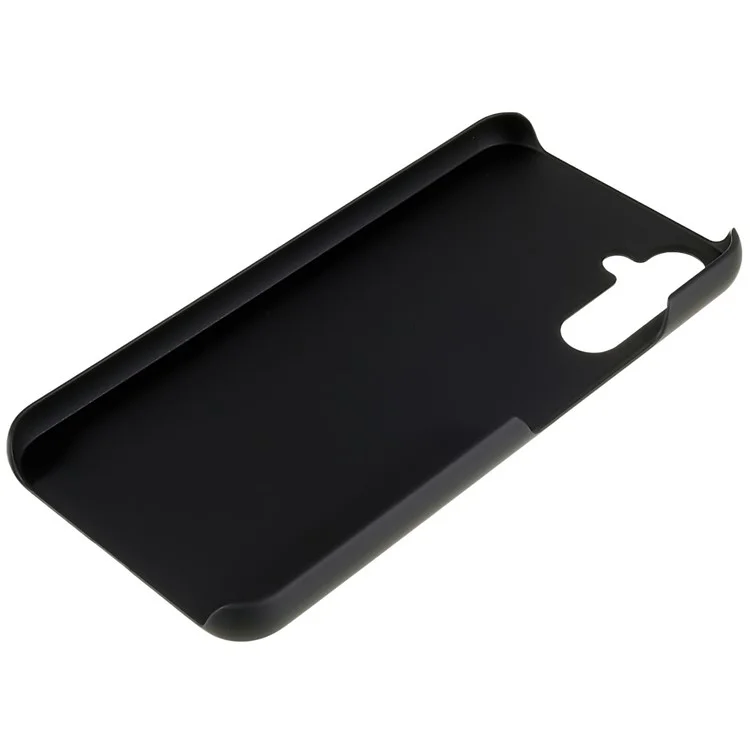 Funda para Samsung Galaxy A26 5G de PC duro con escarcha minimalista - Negro