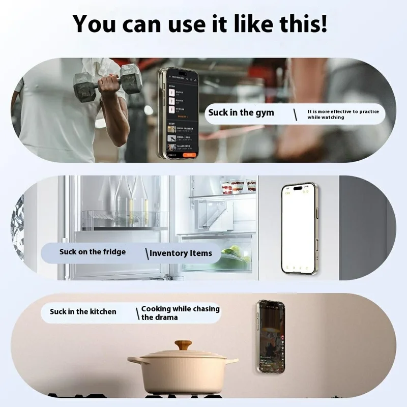 For iPhone 14 Pro Case Compatible with MagSafe Suction Cup Kickstand PC Phone Cover - Bronze