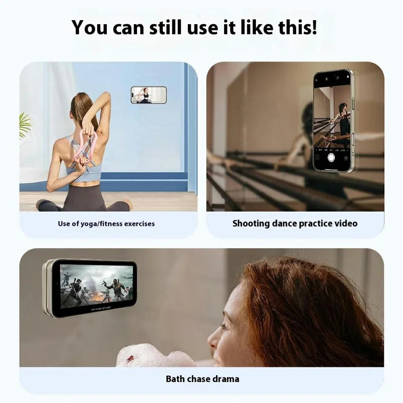 For iPhone 14 Pro Case Compatible with MagSafe Suction Cup Kickstand PC Phone Cover - Bronze