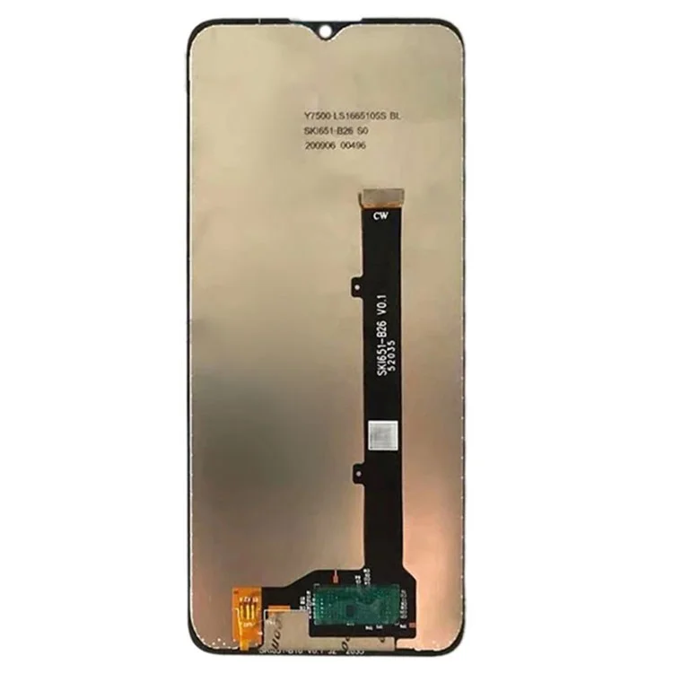 Para ZTE Blade A51 Peça de reposição de tela LCD e conjunto de digitalizador Grau C (Sem logotipo)