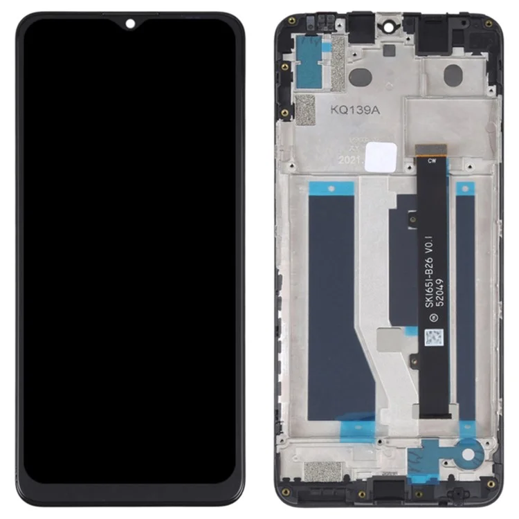 Pour ZTE Blade A71 écran LCD de qualité C et ensemble de numériseur + pièce de cadre (sans logo)
