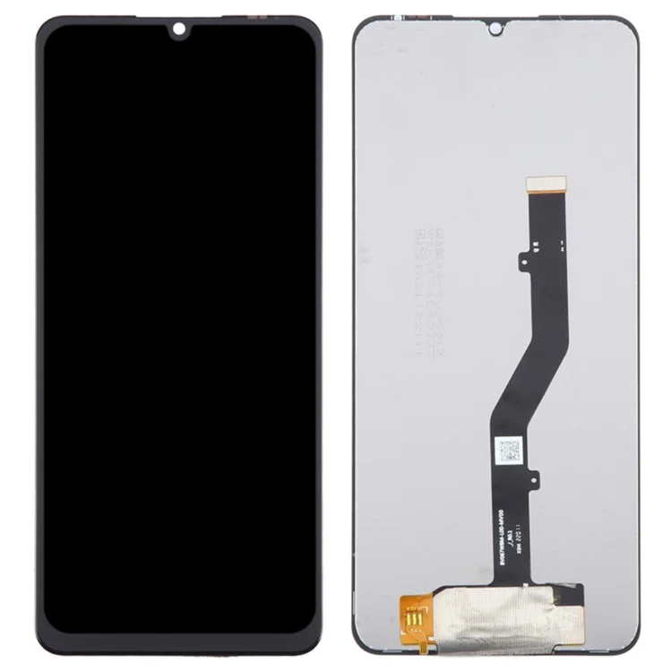 Peça de substituição da tela LCD e conjunto digitalizador de Grau C para ZTE Blade A72s A7050 (sem logotipo)