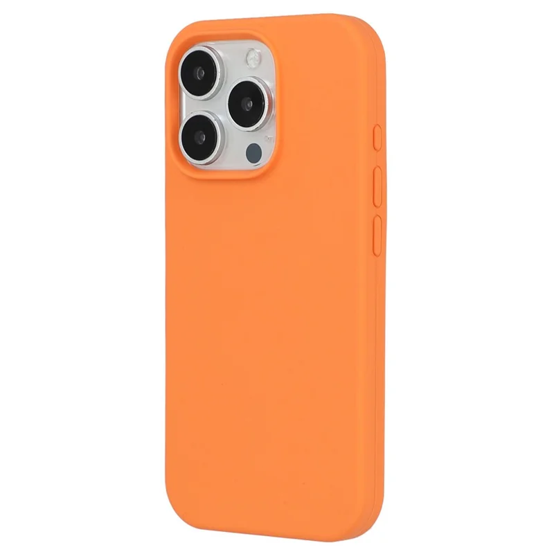 Großeinkauf für iPhone 16 Pro Max Hülle kompatibel mit MagSafe Faser-Futter Silikon Handy-Rückseite - Orange