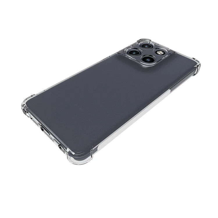 Custodia per telefono in TPU per Motorola Moto G Stylus 5G (2025), antiscivolo, trasparente, cover per telefono cellulare