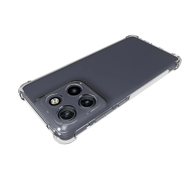 Custodia per telefono in TPU per Motorola Moto G Stylus 5G (2025), antiscivolo, trasparente, cover per telefono cellulare