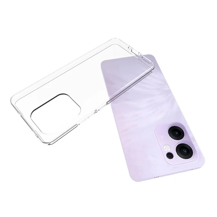 Masseneinkauf für Oppo Reno13 F Durchsichtiges Handyhülle Wassermarken-beständige TPU-Rückseite