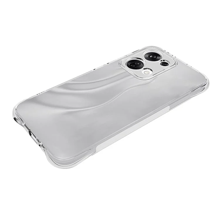 Funda de teléfono móvil TPU antideslizante y transparente para Oppo Reno13 5G (Global)