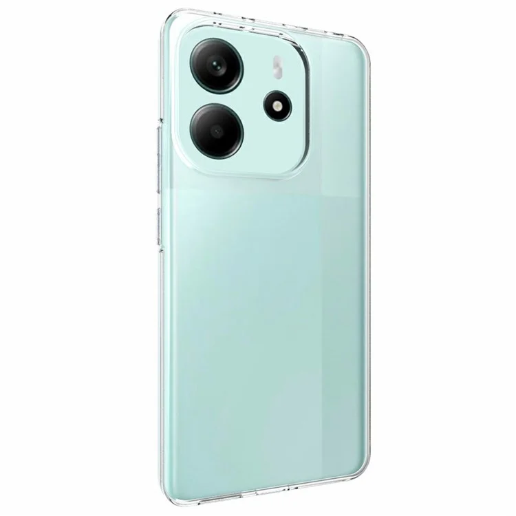 10 pezzi / confezione per Xiaomi Redmi Note 14 4G, custodia protettiva in TPU trasparente senza filigrana.