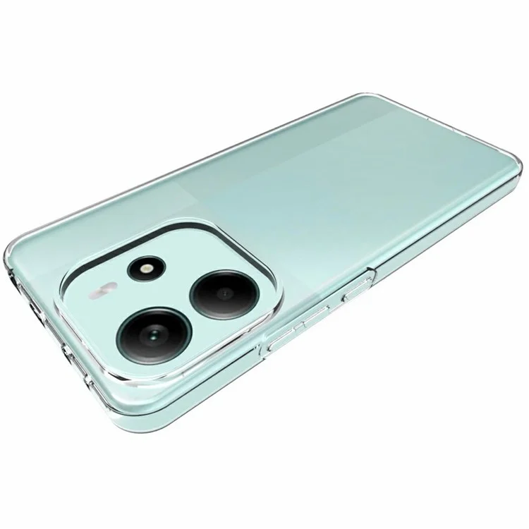 10 pezzi / confezione per Xiaomi Redmi Note 14 4G, custodia protettiva in TPU trasparente senza filigrana.