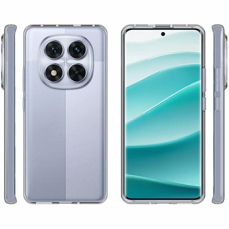10 pezzi / confezione per Xiaomi Redmi Note 14 Pro 5G, custodia protettiva in TPU trasparente senza filigrana