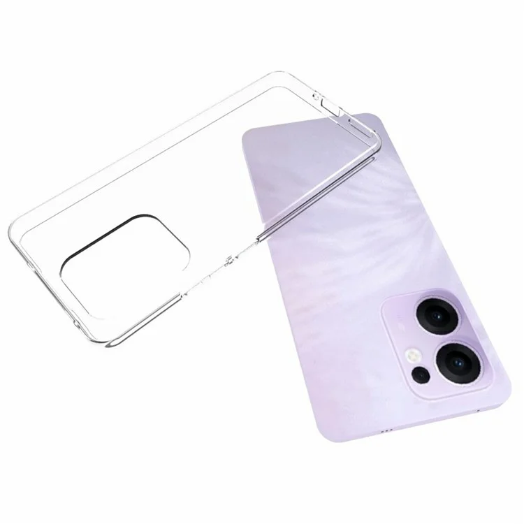 10 unidades / Paquete para Oppo Reno13 F Funda Marca de agua Gratis Cubierta de teléfono protectora de TPU transparente