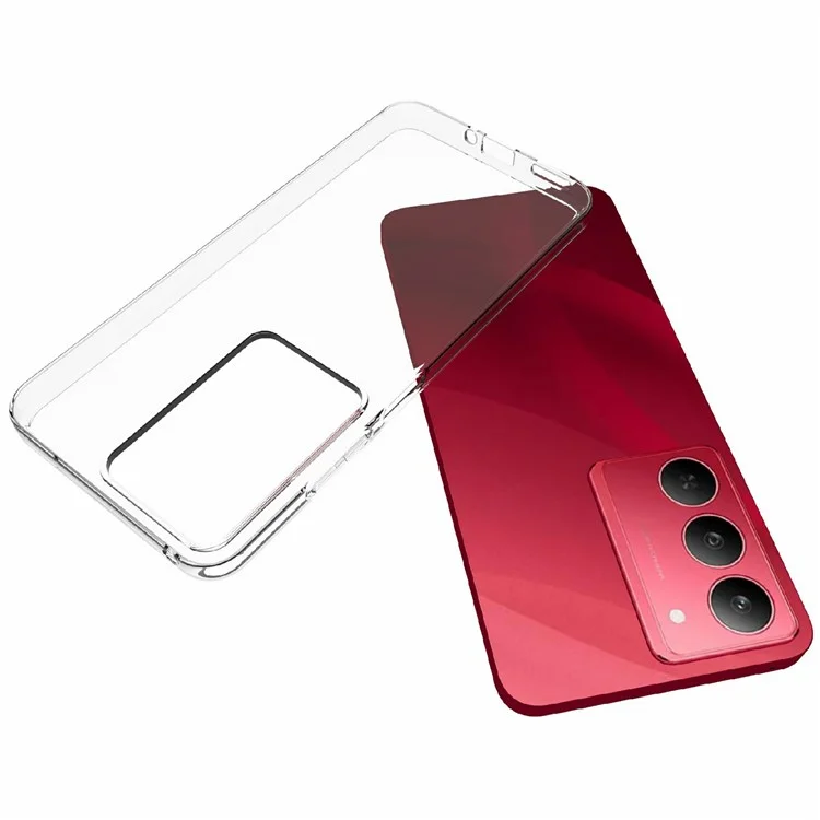 10 штук / упаковка для Realme 14x 5G / Realme V60 Pro, чехол с защитным покрытием из прозрачного ТПУ без водяных знаков