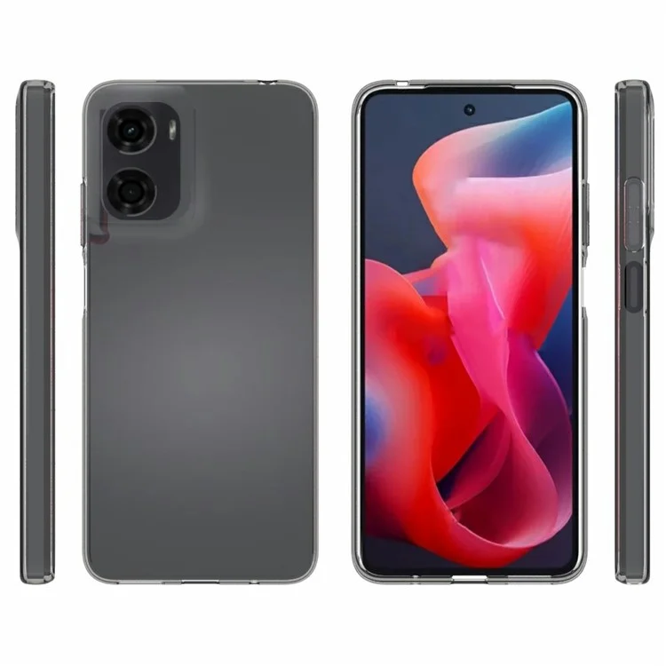 10 piezas / Paquete para funda de Motorola Moto G05 4G, cubierta de teléfono protectora de TPU transparente sin marca de agua