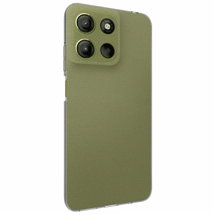10 piezas / Paquete para Motorola Moto G15 4G Funda Libre de marcas de agua Cubierta de teléfono protectora de TPU transparente