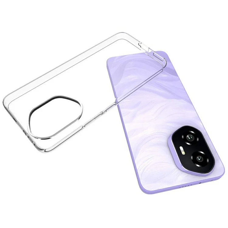 10 pièces / Paquet pour Honor 300 Coque de protection transparente en TPU sans filigrane
