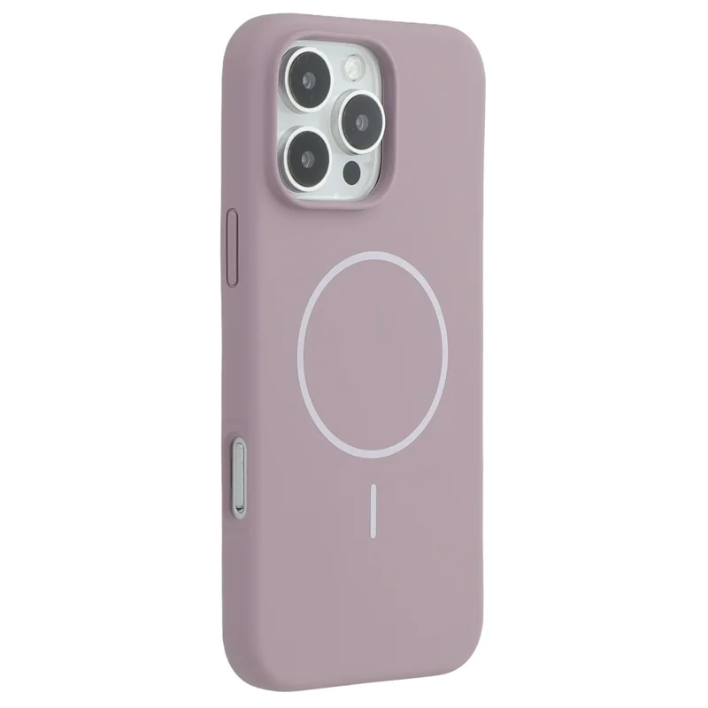 X-LEVEL For iPhone 16 Pro Case Compatible with MagSafe Liquid Silicone Phone Back Cover Skin Touch - Purple