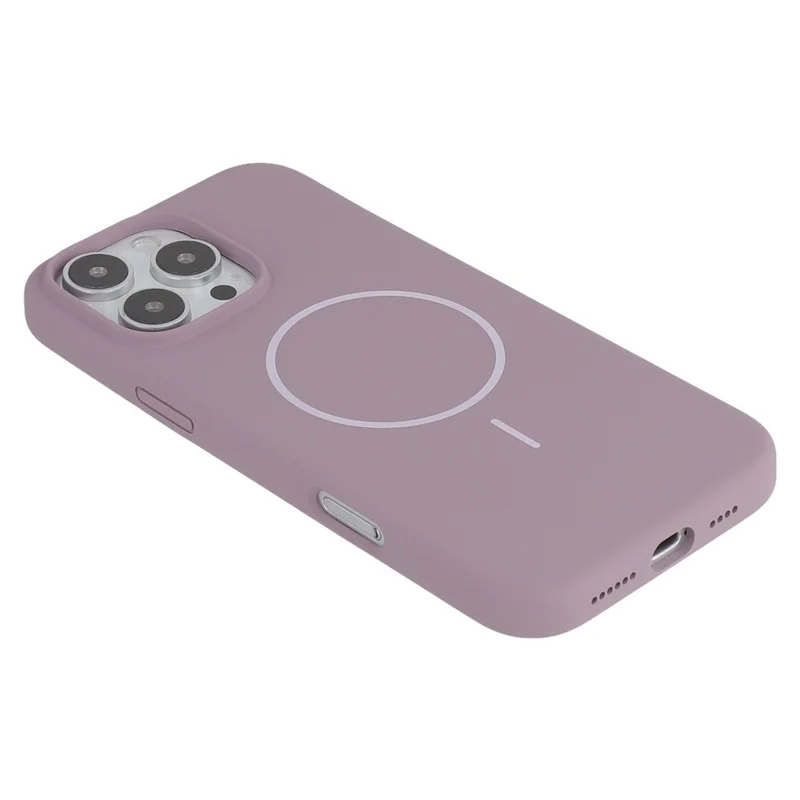 X-LEVEL For iPhone 16 Pro Case Compatible with MagSafe Liquid Silicone Phone Back Cover Skin Touch - Purple