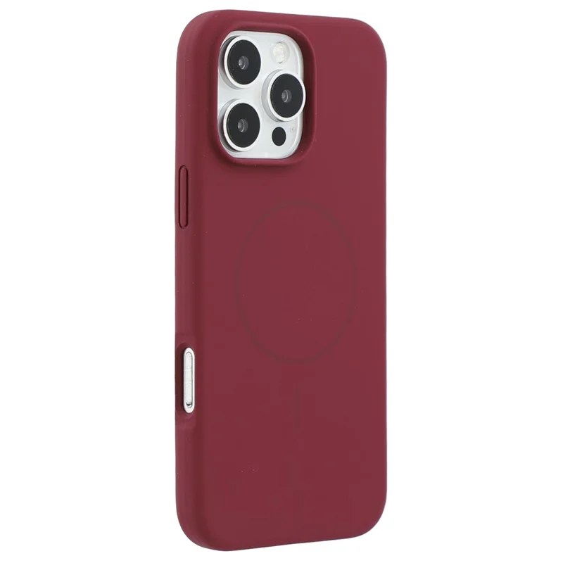 X-LEVEL For iPhone 16 Pro Case Compatible with MagSafe Liquid Silicone Phone Back Cover Skin Touch - Plum