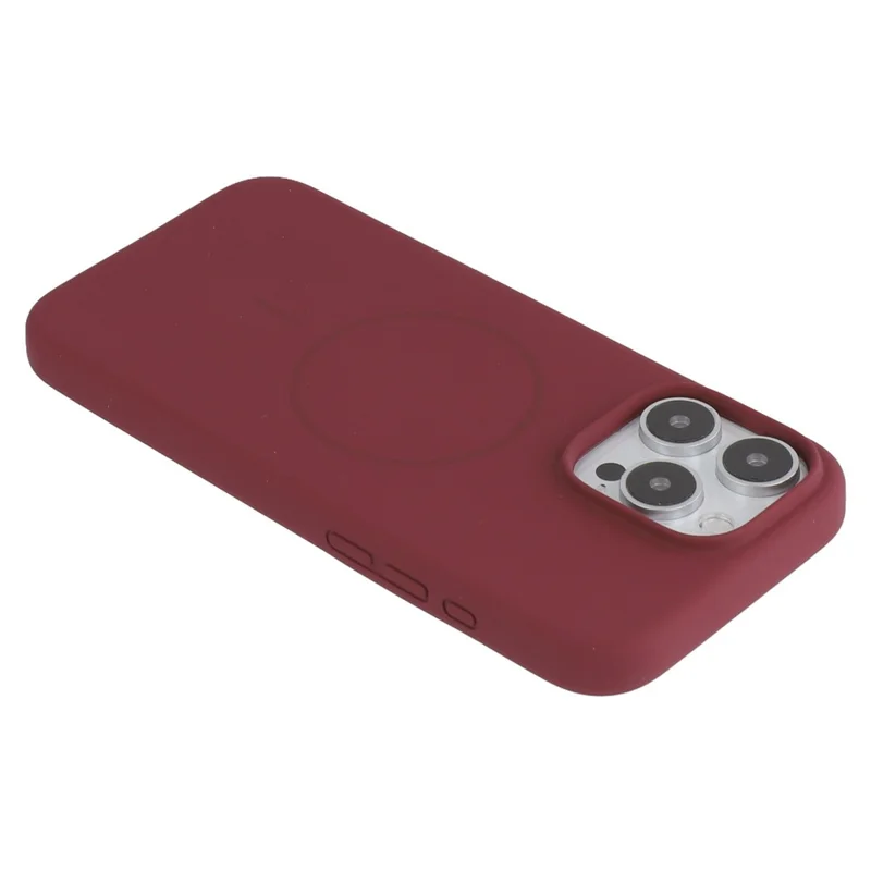 X-LEVEL For iPhone 16 Pro Case Compatible with MagSafe Liquid Silicone Phone Back Cover Skin Touch - Plum