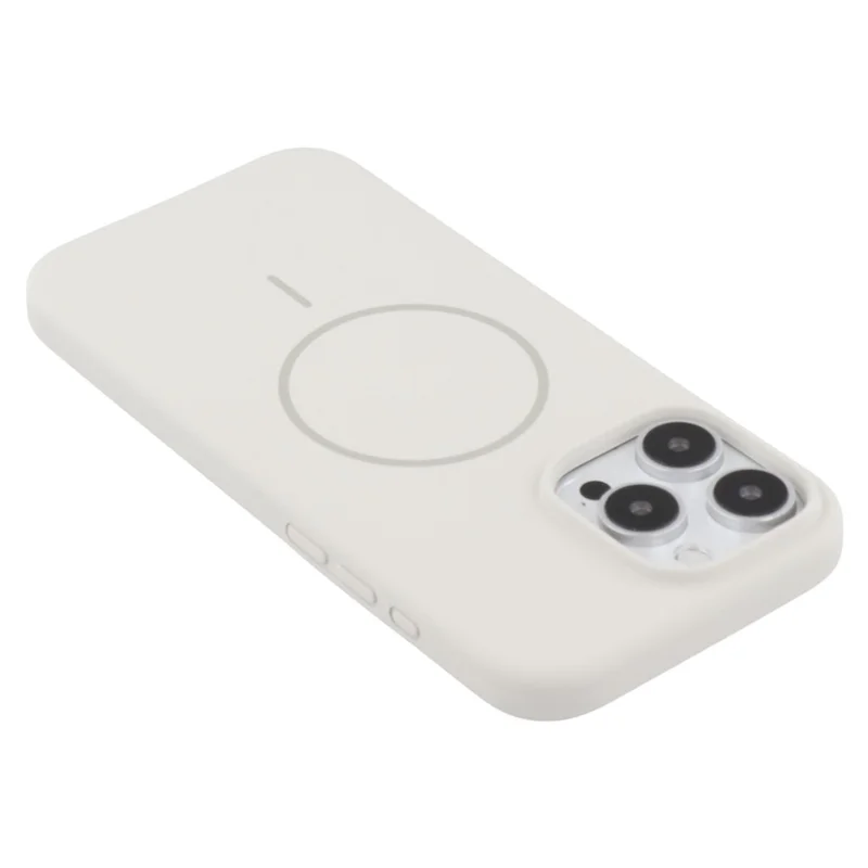 X-LEVEL For iPhone 16 Pro Case Compatible with MagSafe Liquid Silicone Phone Back Cover Skin Touch - Grey