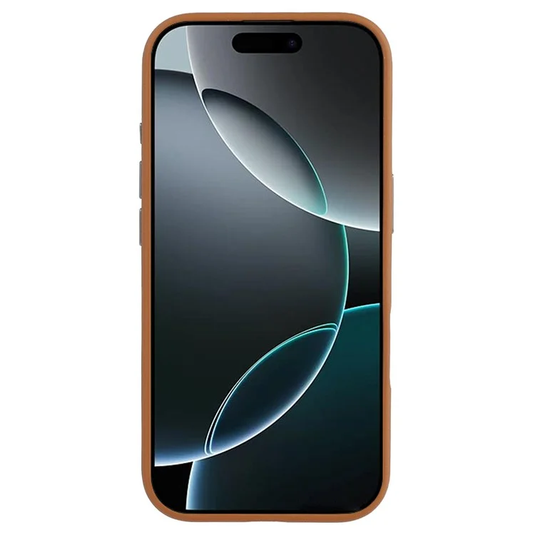 X-LEVEL For iPhone 16 Pro Magnetic Case Kickstand PC + PU Phone Back Cover - Brown
