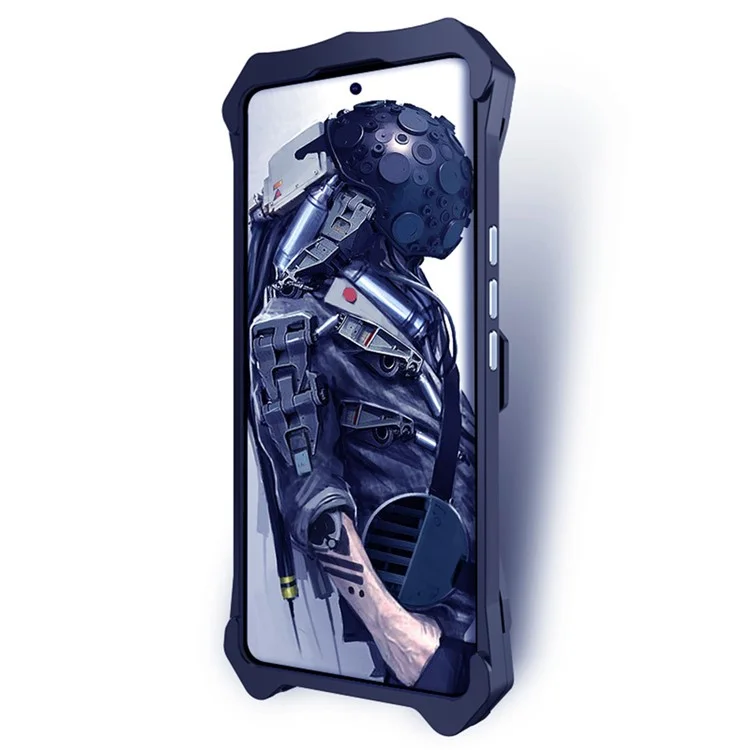 Capa para Xiaomi 15 Pro, resistente a choques, de liga de alumínio, para a parte traseira do telefone