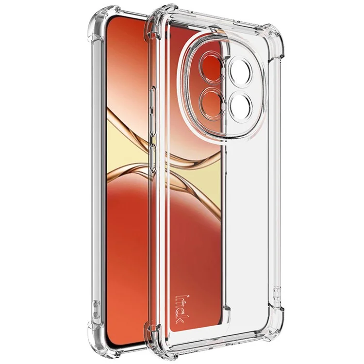 Чехол IMAK UX-4 Series для Oppo A5 Pro 5G, прямоугольная рамка, защита от ударов в четырех углах, прозрачный ТПУ-чехол