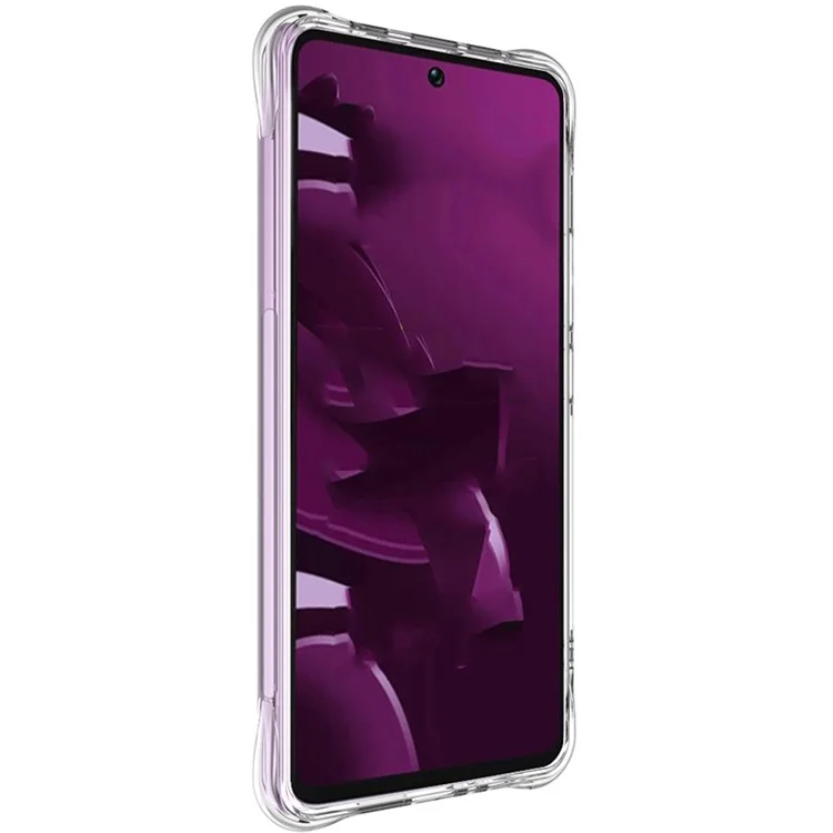 Coque de téléphone IMAK pour Xiaomi Poco M7 Pro 5G en TPU avec protection antichoc Airbag - Transparent