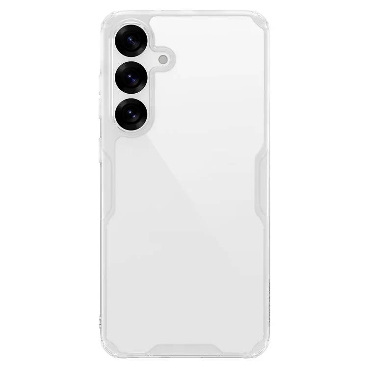 Funda para Samsung Galaxy S25+ de la serie Pro de NILLKIN, de TPU y PC, transparente.