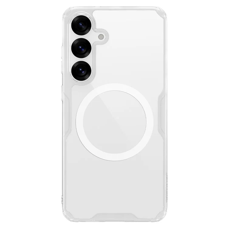 Чехол NILLKIN Pro Series для Samsung Galaxy S25+ совместимый с MagSafe, из ТПУ и ПК, прозрачный.