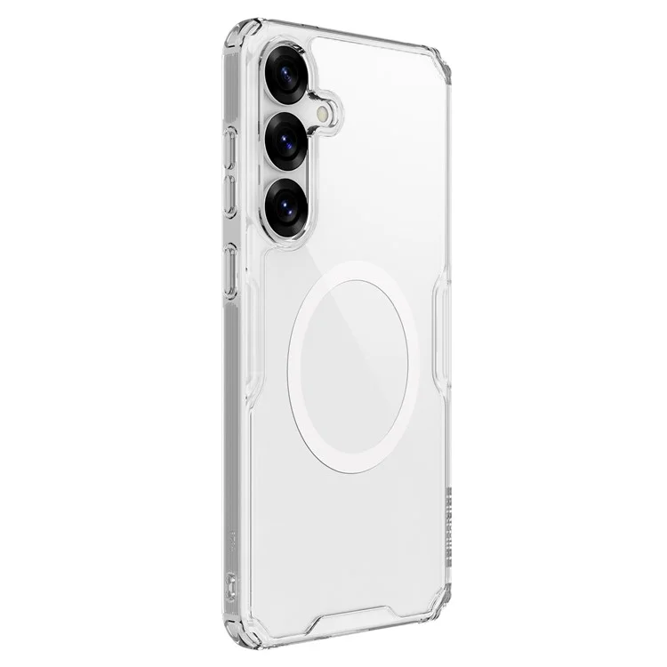 Чехол NILLKIN Pro Series для Samsung Galaxy S25+ совместимый с MagSafe, из ТПУ и ПК, прозрачный.