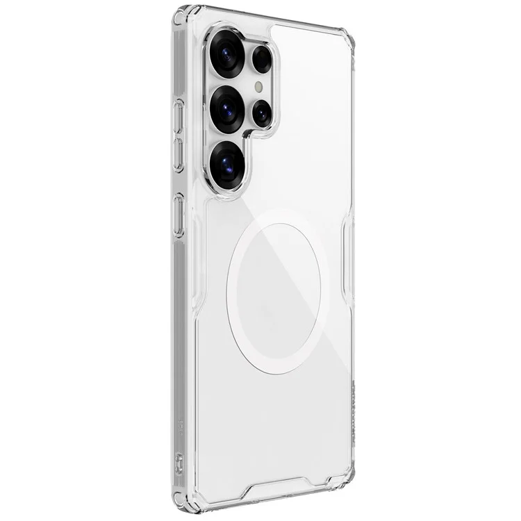 NILLKIN Pro Series for Samsung Galaxy S25 Ultra Case Compatible with MagSafe TPU PC Clear Phone Cover
