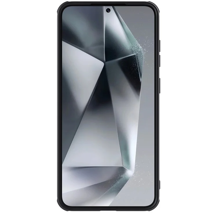 ЧЕХОЛ NILLKIN CAMSHIELD PRO SERIES ДЛЯ SAMSUNG GALAXY S25, ПЛАСТИКОВЫЙ + ТПУ, СЪЕМНАЯ КРЫШКА КАМЕРЫ - ЧЕРНЫЙ