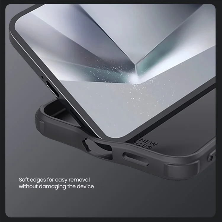 ЧЕХОЛ ДЛЯ SAMSUNG GALAXY S25+ СЕРИИ CAMSHIELD PRO ОТ NILLKIN, PC + TPU, СЪЕМНАЯ КРЫШКА ДЛЯ КАМЕРЫ, ЧЕРНЫЙ