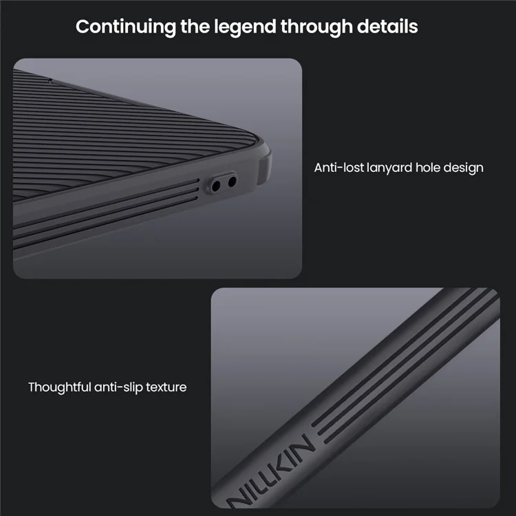 ЧЕХОЛ ДЛЯ SAMSUNG GALAXY S25+ СЕРИИ CAMSHIELD PRO ОТ NILLKIN, PC + TPU, СЪЕМНАЯ КРЫШКА ДЛЯ КАМЕРЫ, ЧЕРНЫЙ