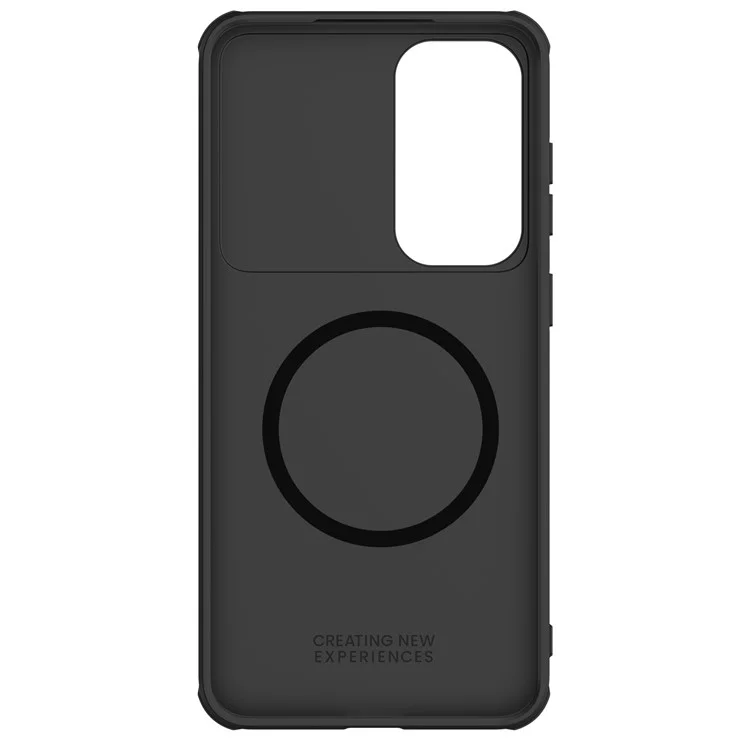 NILLKIN Camshield Pro para Capa Samsung Galaxy S25+ Compatível com MagSafe TPU + Capa de Telefone PC com Slider de Câmera - Preto