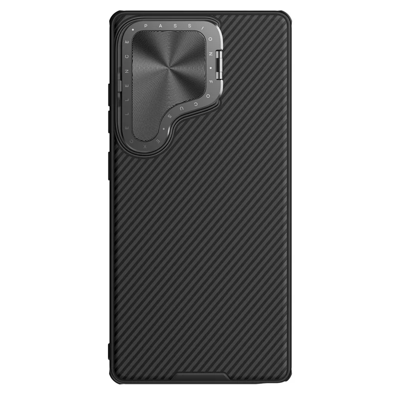 NILLKIN Camshield Prop Magnetic Series for Samsung Galaxy S25 Ultra Case Compatible with MagSafe PC + TPU Phone Cover with Camera Cover - Black