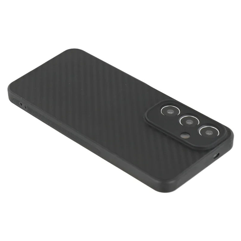 For Samsung Galaxy S25+ Case Flexible TPU Carbon Fiber Texture Shockproof Phone Cover