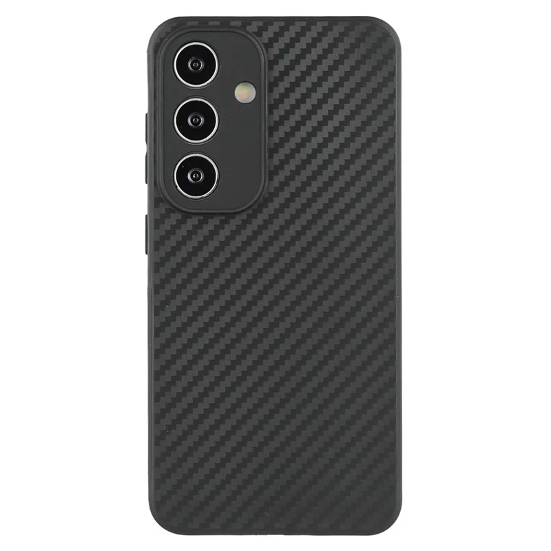 For Samsung Galaxy S25 Case Flexible TPU Carbon Fiber Texture Shockproof Phone Cover