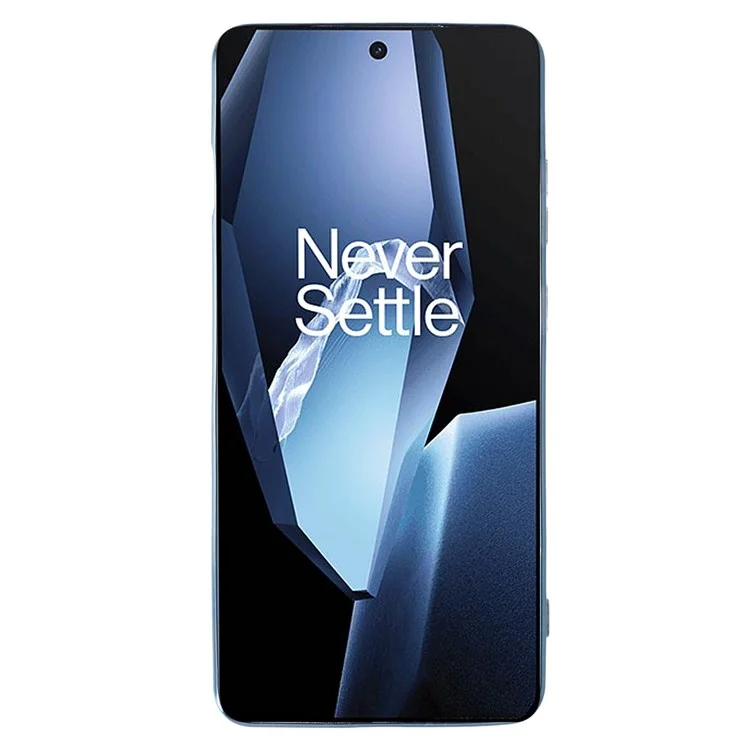 Coque KADEM pour OnePlus Ace 5 5G / 13R 5G avec motif floral en TPU dégradé et lanières - Bleu